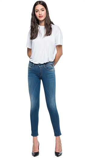  HYPERFLEX+　NEW LUZ 12OZ　3Dストレッチ ミディアムブルーデニム 詳細画像